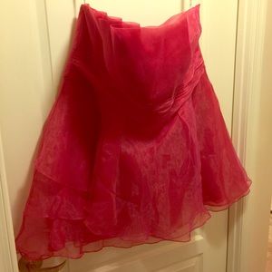 Hot Pink (Watermelon) David’s Bridal Dress
